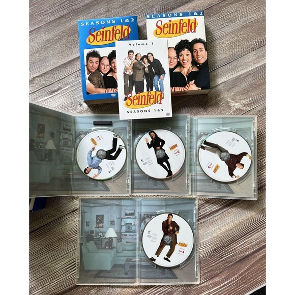 SEINFELD SEASONS 1-3 Monks Diner DVD Collector Box Set 40 Episodes W/Extras - Picture 11 of 12